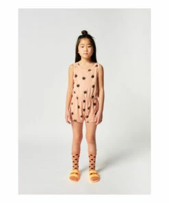 Wholesale ❤️ Organic Cotton Apple Playsuit - Iconic Collection - Apricot Bobo Choses Fashion Children 🛒 -Outlet Kids' Fashion Store organic cotton apple playsuit iconic collection organic cotton apple playsuit iconic collection apricot bobo choses fashion children 3
