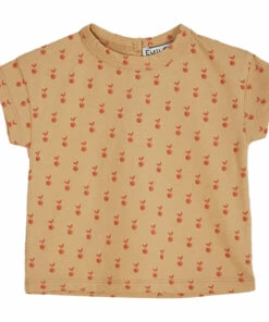 Discount โ Organic Cotton Apple T-shirt Peach Emile et Ida Fashion Baby, Children ๐ 4 Discount โ Organic Cotton Apple T-shirt Peach Emile et Ida Fashion Baby, Children ๐ -Outlet Kids' Fashion Store organic cotton apple t shirt peach emile et ida fashion baby children 1