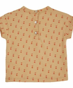 Discount โ Organic Cotton Apple T-shirt Peach Emile et Ida Fashion Baby, Children ๐ 5 Discount โ Organic Cotton Apple T-shirt Peach Emile et Ida Fashion Baby, Children ๐ -Outlet Kids' Fashion Store organic cotton apple t shirt peach emile et ida fashion baby children 2