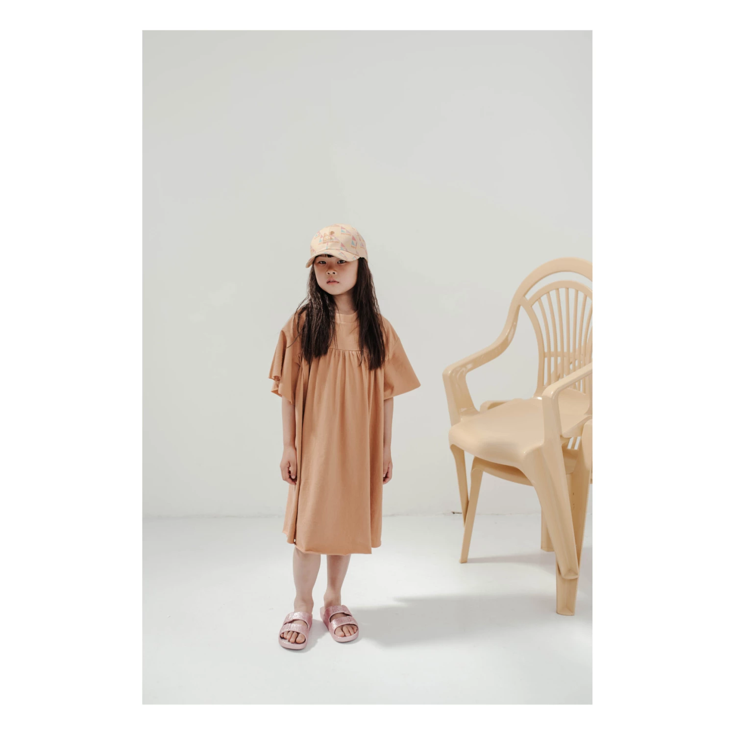 Hot Sale ๐ Organic Cotton Bat ๐ Dress Orange Repose AMS Fashion Teen, Children ๐คฉ 3 Hot Sale ๐ Organic Cotton Bat ๐ Dress Orange Repose AMS Fashion Teen, Children ๐คฉ - Image 3