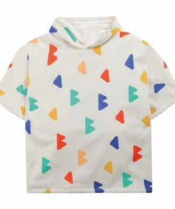 Discount 🛒 Organic Cotton Bath Cape Ecru Bobo Choses Fashion Children ❤️