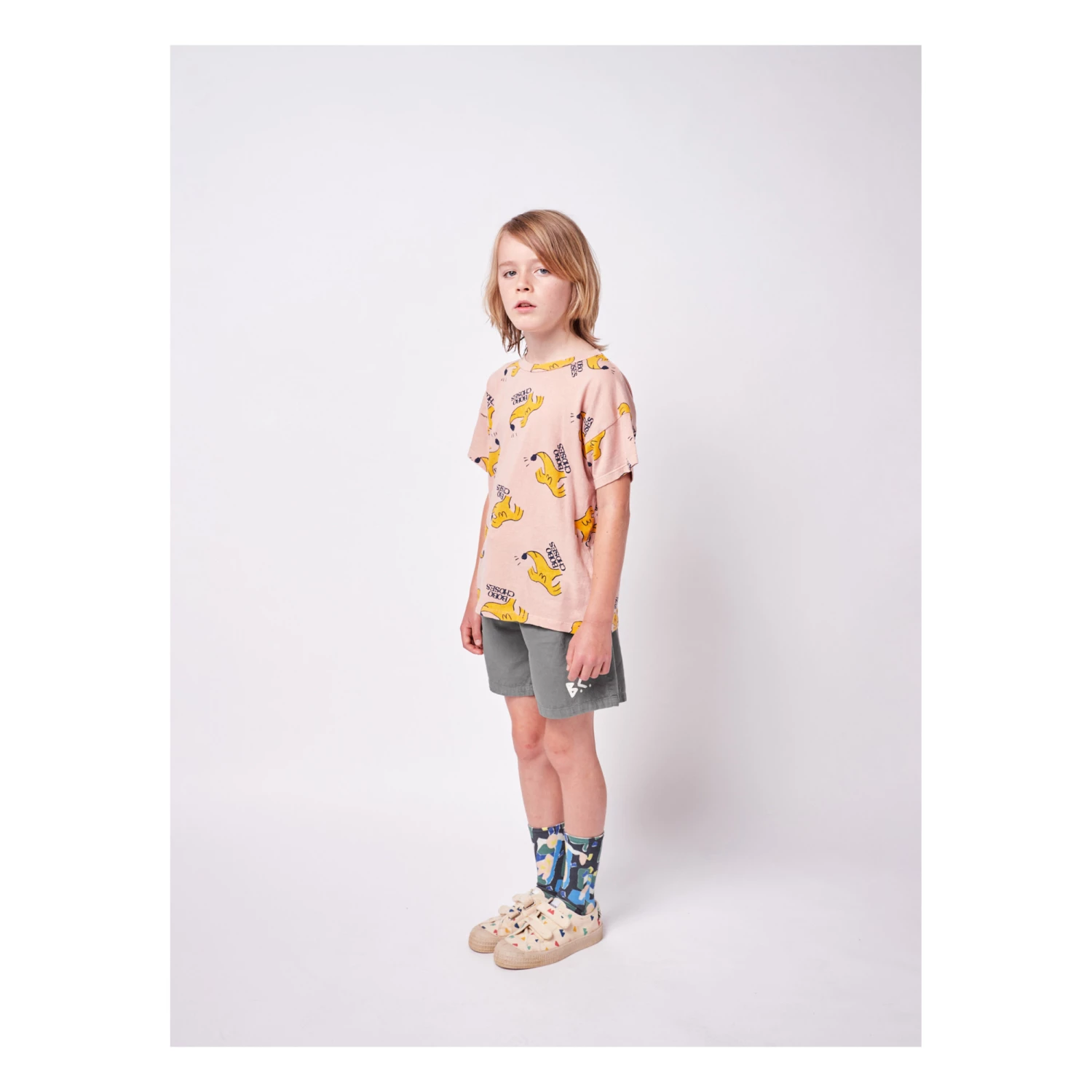 Brand new 💯 Organic Cotton Bermuda Shorts Grey Bobo Choses Fashion Children 🎁 3 Brand new 💯 Organic Cotton Bermuda Shorts Grey Bobo Choses Fashion Children 🎁 - Image 3