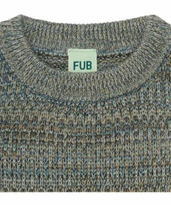 Outlet ❤️ Organic Cotton Blend Jumper Grey-green FUB Fashion Children 🎁 5 Outlet ❤️ Organic Cotton Blend Jumper Grey-green FUB Fashion Children 🎁 -Outlet Kids' Fashion Store organic cotton blend jumper grey green fub fashion children 2