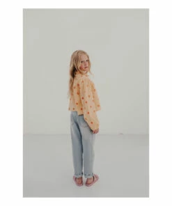 Flash Sale 👏 Organic Cotton Blouse Pale yellow Repose AMS Fashion Teen, Children 🌟 -Outlet Kids' Fashion Store organic cotton blouse pale yellow repose ams fashion teen children 2