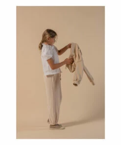 Flash Sale 😍 Organic Cotton Blouse White Longlivethequeen Fashion Teen, Children 🤩 -Outlet Kids' Fashion Store organic cotton blouse white longlivethequeen fashion teen children 1