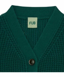 Budget 🎁 Organic Cotton Button-Up Cardigan Dark green FUB Fashion Children 💯 -Outlet Kids' Fashion Store organic cotton button up cardigan dark green fub fashion children 2