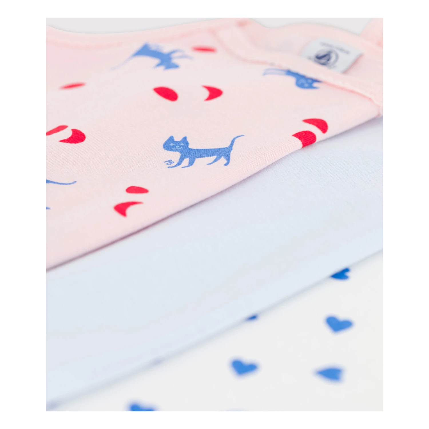 Top 10 โค๏ธ Organic Cotton Cat Tank Tops - Set of 3 Pink Petit Bateau Fashion Children ๐ 2 Top 10 โค๏ธ Organic Cotton Cat Tank Tops - Set of 3 Pink Petit Bateau Fashion Children ๐ - Image 2