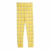 Hot Sale ✔️ Organic Cotton Checked Leggings Yellow Mini Rodini Fashion Baby, Children 🧨