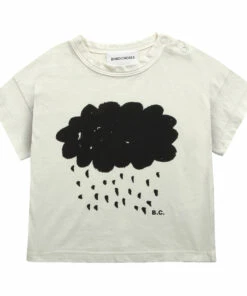 Best Pirce 😀 Organic Cotton Cloud T-Shirt - Iconic Collection - Ecru Bobo Choses Fashion Baby, Children ⌛