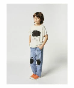 Best Pirce 😀 Organic Cotton Cloud T-Shirt - Iconic Collection - Ecru Bobo Choses Fashion Baby, Children ⌛ -Outlet Kids' Fashion Store organic cotton cloud t shirt iconic collection organic cotton cloud t shirt iconic collection ecru bobo choses fashion baby children 3
