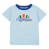 Best reviews of 🎁 Organic Cotton Cool T-shirt Light blue Bonton Fashion Children 🔥