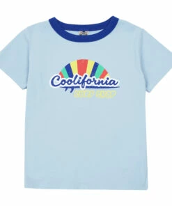 Best reviews of 🎁 Organic Cotton Cool T-shirt Light blue Bonton Fashion Children 🔥