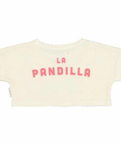 Best deal 😀 Organic Cotton Crop Top Ecru Piupiuchick Fashion Teen, Children ✔️ -Outlet Kids' Fashion Store organic cotton crop top ecru piupiuchick fashion teen children 4