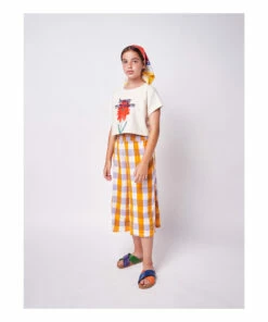 Hot Sale ⌛ Organic Cotton Cropped Flower Sweatshirt Ecru Bobo Choses Fashion Children ✔️ -Outlet Kids' Fashion Store organic cotton cropped flower sweatshirt ecru bobo choses fashion children 2