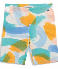 Cheapest 👍 Organic Cotton Cropped Leggings Ecru Bobo Choses Fashion Children ⭐