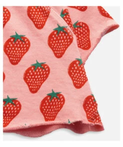 Cheap 🔥 Organic Cotton Cropped Strawberry Sweatshirt Pink Bobo Choses Fashion Children ✔️ -Outlet Kids' Fashion Store organic cotton cropped strawberry sweatshirt pink bobo choses fashion children 5