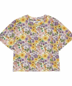 Best Pirce 🎉 Organic Cotton Cropped T-shirt White Hundred Pieces Fashion Teen, Children 🎉