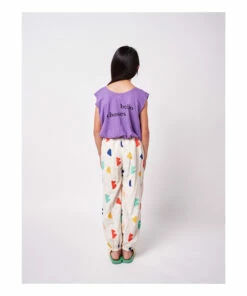 New 😍 Organic Cotton Cropped Tank Top Purple Bobo Choses Fashion Children 🔔 -Outlet Kids' Fashion Store organic cotton cropped tank top purple bobo choses fashion children 4