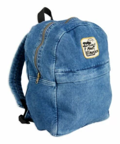 Cheap 🎉 Organic Cotton Denim Backpack Blue Mini Rodini Fashion Children ⭐