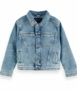 Brand new 👏 Organic Cotton Denim Jacket Denim stonewashed Scotch & Soda Fashion Teen, Children 🛒