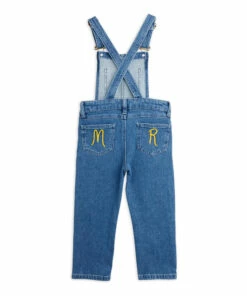 Deals 🔥 Organic Cotton Denim Overalls Denim blue Mini Rodini Fashion Baby, Children 😀 -Outlet Kids' Fashion Store organic cotton denim overalls denim blue mini rodini fashion baby children 4