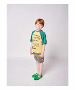 Promo 🧨 Organic Cotton 🐕 Dog Bermuda Shorts Grey Bobo Choses Fashion Children 🛒 -Outlet Kids' Fashion Store organic cotton dog bermuda shorts grey bobo choses fashion children 2