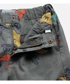 Promo 🧨 Organic Cotton 🐕 Dog Bermuda Shorts Grey Bobo Choses Fashion Children 🛒 -Outlet Kids' Fashion Store organic cotton dog bermuda shorts grey bobo choses fashion children 4