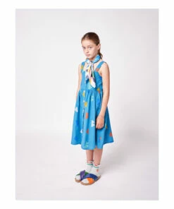 Wholesale 🧨 Organic Cotton 👗 Dress Blue Bobo Choses Fashion Children 🔥 -Outlet Kids' Fashion Store organic cotton dress blue bobo choses fashion children 3