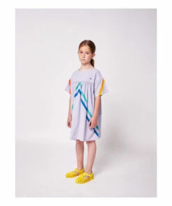 Best Pirce 💯 Organic Cotton 👗 Dress Mauve Bobo Choses Fashion Children ✨ -Outlet Kids' Fashion Store organic cotton dress mauve bobo choses fashion children 2