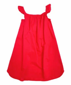 Best Pirce ⌛ Organic Cotton 👗 Dress Red Longlivethequeen Fashion Teen, Children 🔥