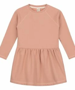 Best reviews of 🌟 Organic Cotton 👗 Dress Dusty Pink Gray Label Fashion Children 🤩