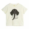 Budget 💯 Organic Cotton Elephant T-shirt Ecru Mini Rodini Fashion Baby, Children 🎁