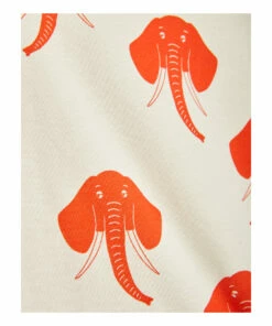 Cheapest 😍 Organic Cotton Elephant T-shirt Orange Mini Rodini Fashion Baby, Children 🔥 -Outlet Kids' Fashion Store organic cotton elephant t shirt orange mini rodini fashion baby children 1