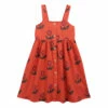 Best deal ⭐ Organic Cotton Floral 👗 Dress Red Bobo Choses Fashion Children 👏
