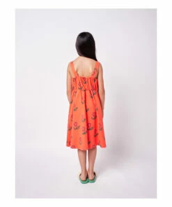 Best deal ⭐ Organic Cotton Floral 👗 Dress Red Bobo Choses Fashion Children 👏 -Outlet Kids' Fashion Store organic cotton floral dress red bobo choses fashion children 5