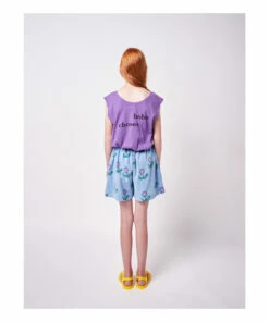 Best Sale 🎁 Organic Cotton Floral Shorts Blue Bobo Choses Fashion Children 😀 -Outlet Kids' Fashion Store organic cotton floral shorts blue bobo choses fashion children 4