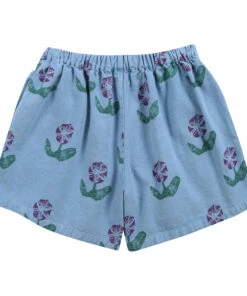Best Sale 🎁 Organic Cotton Floral Shorts Blue Bobo Choses Fashion Children 😀 -Outlet Kids' Fashion Store organic cotton floral shorts blue bobo choses fashion children 5