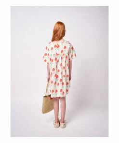 Best deal ✔️ Organic Cotton Flower 👗 Dress Ecru Bobo Choses Fashion Children 😀 -Outlet Kids' Fashion Store organic cotton flower dress ecru bobo choses fashion children 3