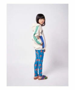 Budget ✨ Organic Cotton Flower Leggings Blue Bobo Choses Fashion Children ✨ -Outlet Kids' Fashion Store organic cotton flower leggings blue bobo choses fashion children 3