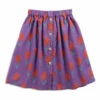 Buy ✔️ Organic Cotton Flower Midi Skirt Purple Bobo Choses Fashion Children 💯