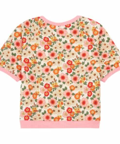 Coupon ❤️ Organic Cotton Flower Sweatshirt Orange Bonton Fashion Children ✨ 5 Coupon ❤️ Organic Cotton Flower Sweatshirt Orange Bonton Fashion Children ✨ -Outlet Kids' Fashion Store organic cotton flower sweatshirt orange bonton fashion children 2