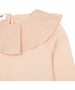 Cheap ⭐ Organic Cotton Frill T-shirt Pink Oeuf NYC Fashion Children 🔥 -Outlet Kids' Fashion Store organic cotton frill t shirt pink oeuf nyc fashion children 1