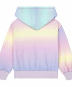 Best Pirce ⌛ Gradient Organic Cotton Hoodie Pink Hundred Pieces Fashion Teen, Children ❤️ -Outlet Kids' Fashion Store organic cotton gradient hoodiegradient organic cotton hoodie pink hundred pieces fashion teen children 2