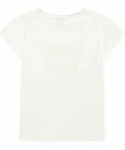 Budget โ Organic Cotton Happy T-shirt Ecru Bonton Fashion Children ๐ 5 Budget โ Organic Cotton Happy T-shirt Ecru Bonton Fashion Children ๐ -Outlet Kids' Fashion Store organic cotton happy t shirt ecru bonton fashion children 2