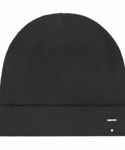 Budget 🧨 Organic Cotton Hat Black Gray Label Fashion Children ❤️