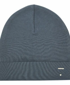 Best deal ⌛ Organic Cotton Hat Grey blue Gray Label Fashion Children 🔥