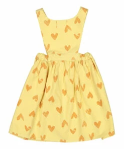 Cheapest ๐งจ Organic Cotton Heart ๐ Dress Yellow Piupiuchick Fashion Children ๐ 7 Cheapest ๐งจ Organic Cotton Heart ๐ Dress Yellow Piupiuchick Fashion Children ๐ -Outlet Kids' Fashion Store organic cotton heart dress yellow piupiuchick fashion children 3