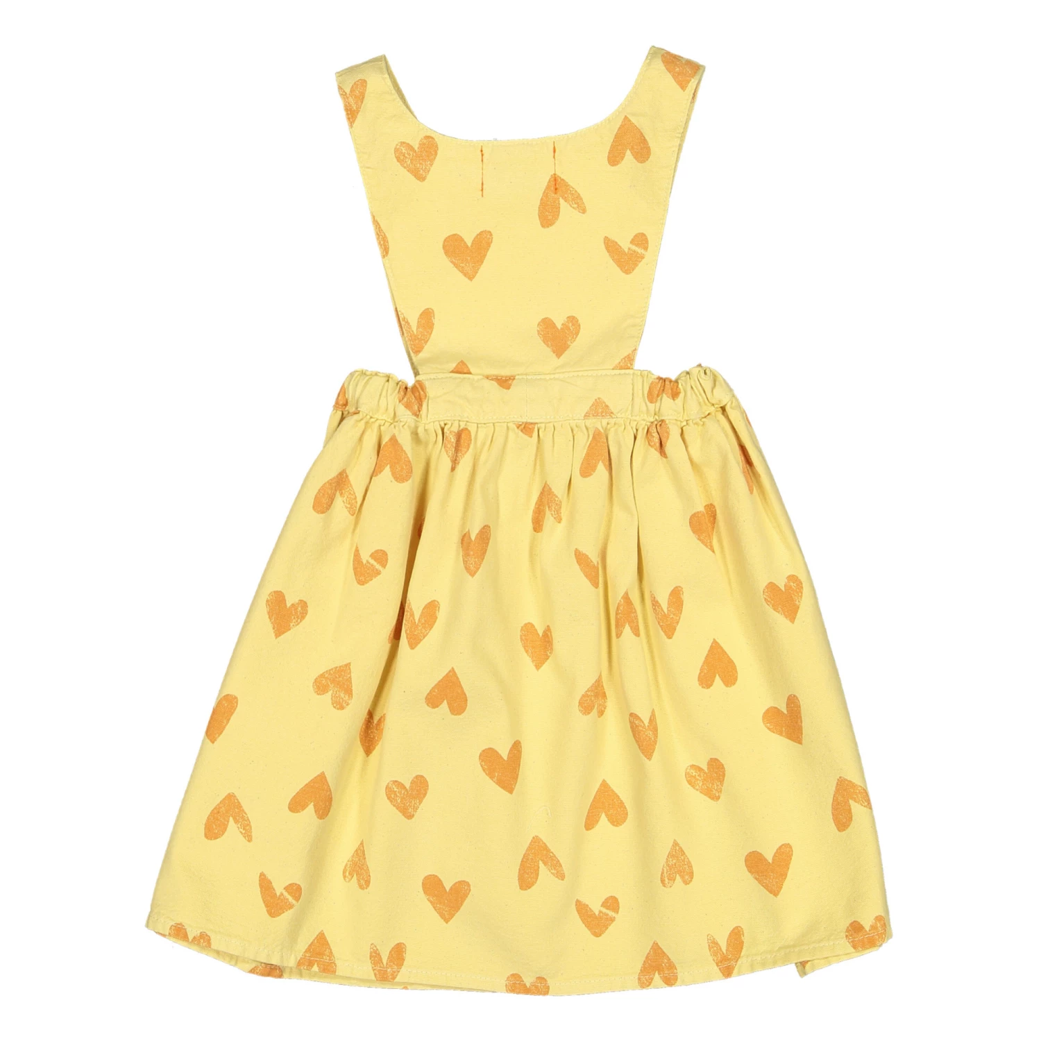 Cheapest ๐งจ Organic Cotton Heart ๐ Dress Yellow Piupiuchick Fashion Children ๐ 4 Cheapest ๐งจ Organic Cotton Heart ๐ Dress Yellow Piupiuchick Fashion Children ๐ - Image 4