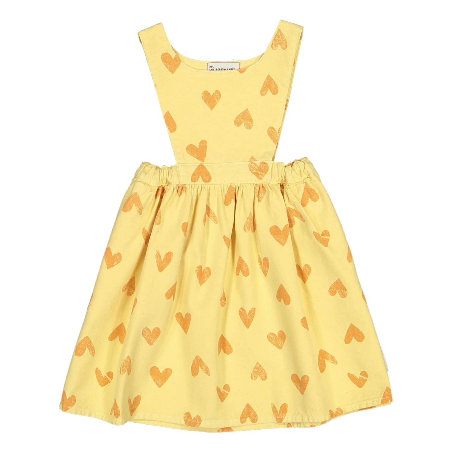 Cheapest ๐งจ Organic Cotton Heart ๐ Dress Yellow Piupiuchick Fashion Children ๐ 1 Cheapest ๐งจ Organic Cotton Heart ๐ Dress Yellow Piupiuchick Fashion Children ๐