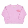 Hot Sale 💯 Organic Cotton Ice Cream Jumper Pink Piupiuchick Fashion Teen, Children 👍